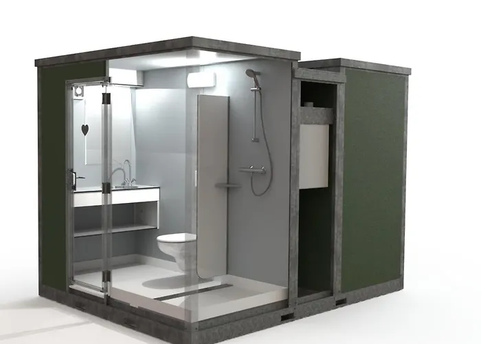 Pod Met Nabijgelegen Prive Sanitair - Camp Diekirch * Diekirch